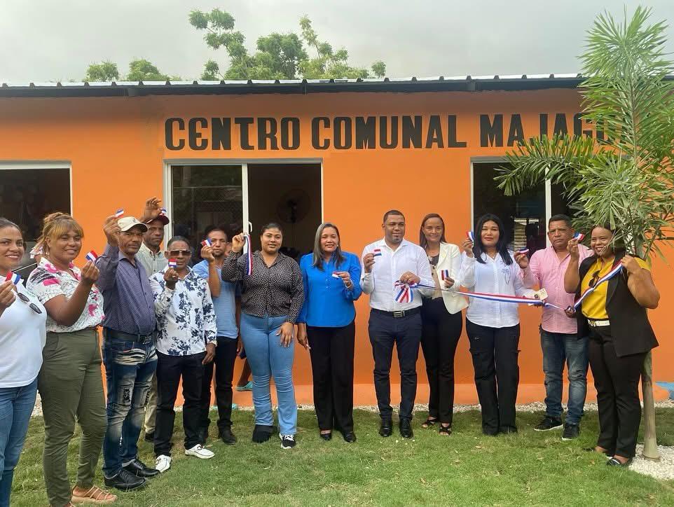 Reinauguración del Centro Comunal en la sección de Majagual.
