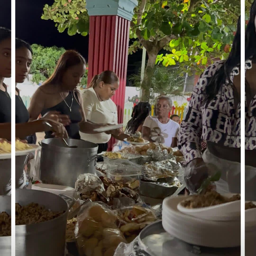Cena navideña en el sector el higuero